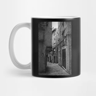 Back Street in Rovinj Old Town, Croatia Mug